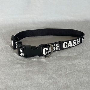 Johnny “CASH” Dog Collar Black